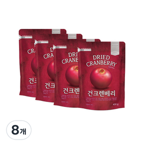 리치팜너트 건크렌베리, 400g(1개), 8개