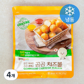 곰곰 치즈볼 (냉동), 270g, 4개