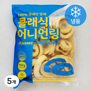 디케이식품 클래식 어니언링 (냉동), 5개, 700g