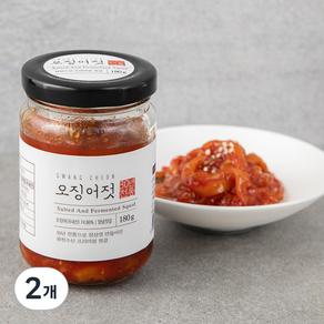 광천 오징어젓, 180g, 2개