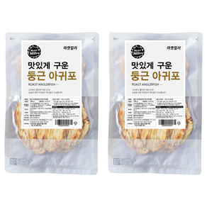 마켓밀러 맛있게 구운 둥근아귀포, 500g, 2개