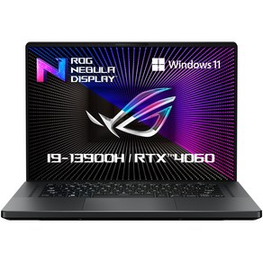 에이수스 2023 ROG 제피러스 G1 6, Eclipse Gay, 코어i9, 1024GB, 32GB, WIN11 Home, GU603VV-N4086W