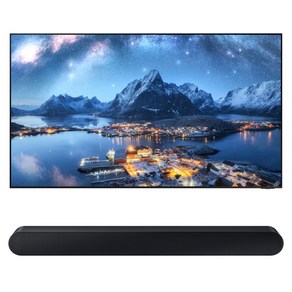 삼성전자 8K UHD Neo QLED TV + 사운드바 세트, 214cm(85인치), KQ85QND800FXKR, 벽걸이형 X HW-S60D (사운드바), 방문설치