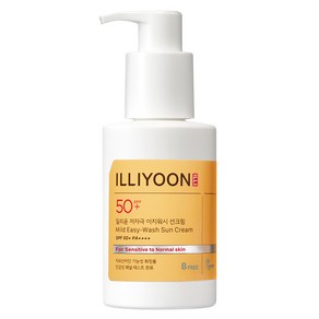 [비건라이프] 일리윤 저자극 이지워시 선크림 SPF50+ PA++++, 150ml, 1개
