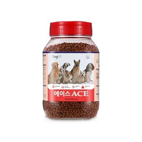 도그랑 에이스 PET 강아지 건식통사료 성견용, 닭, 2kg, 1개