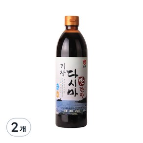 오복식품 기장 다시마 맛간장, 2개, 500ml