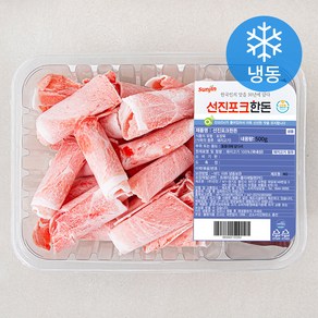 선진 국내산 한돈 돌돌 대패 돼지 앞다리살 불고기용 (냉동), 500g, 1개