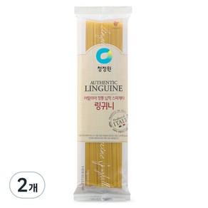 청정원 링귀니 스파게티면, 500g, 2개