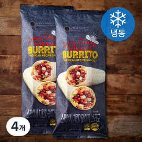 남향푸드또띠아 스파이시 치킨 가라아게 브리또 (냉동), 125g, 1개입, 4개