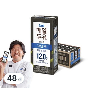 매일두유 고단백 검은콩, 190ml, 48개