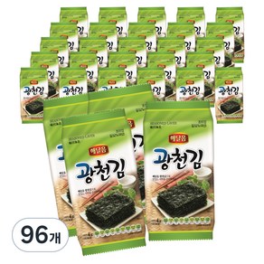 해달음 광천 도시락김, 4g, 96개