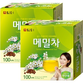 담터 메밀차 티백, 1.5g, 100개입, 2개