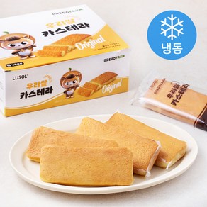 루솔 브레드팜 우리쌀 카스테라 오리지널 6입 (냉동), 180g, 1개