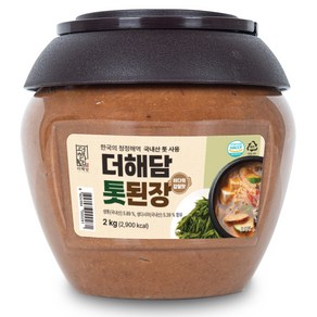 더해담 톳 된장, 2kg, 1개