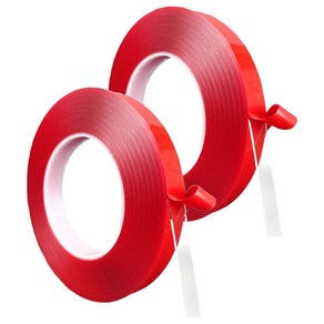 투명 아크릴폼 양면 테이프 1.5cm x 10m x T 0.8mm, 2개