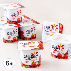 요플레 오리지널, 680g, 6개