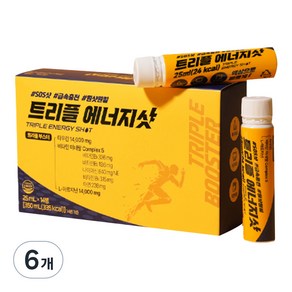 네이처텍 트리플 에너지샷 혼합음료, 25ml, 84개