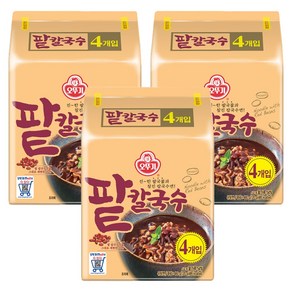 오뚜기 팥칼국수, 120g, 12개