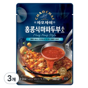 차오차이 홍콩식 마파두부 소스, 150g, 3개