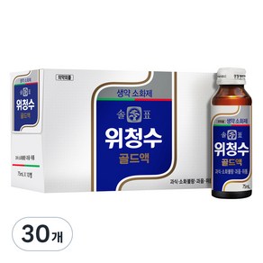 광동제약 솔표 위청수 골드액, 75ml, 30개