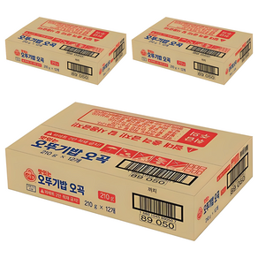 오뚜기 오곡밥, 210g, 36개