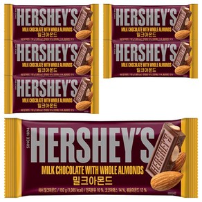 허쉬 아몬드자이언트바, 192g, 6개