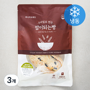 네니아브레드 올리브치즈 사워도우 파베이크 (냉동), 270g, 3개