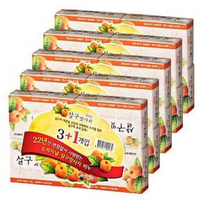 LG생활건강 살구맛사지 비누, 100g, 20개