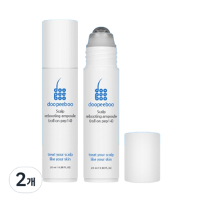 두피부 스칼프 리부팅 앰플 롤 온 펩 14, 2개, 20ml