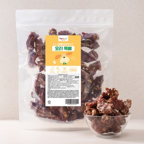 탐사 반려견 수제간식 오리 목뼈 대용량 500g