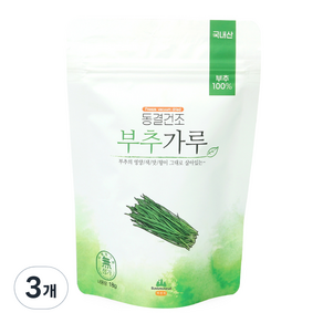 산마을 동결건조 부추가루, 18g, 3개