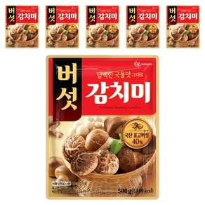 청정원 버섯감치미, 500g, 6개