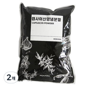 딜리셔스마켓 캡사이신 양념 분말, 1kg, 2개