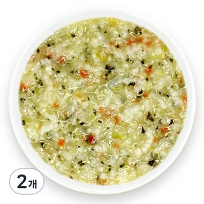 짱죽 실온 이유식 중기, 160g, 2개, 모듬야채죽