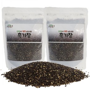 키워쥬 세척 볶음 개별 알곡 흑기장 조류간식, 500g, 2개