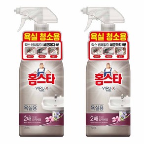 홈스타 바이럭스 욕실청소용 세정제, 750ml, 2개