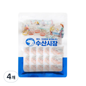 수산시장 멸치다시팩 20p, 300g, 4개