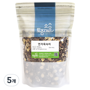 토종마을 연꽃씨속씨 연자육, 600g, 1개입, 5개