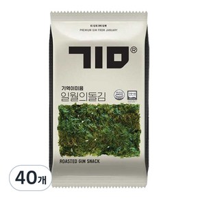 기역이미음 일월의돌김, 5g, 40개