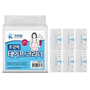 케이크린업 먼지먹는 초강력 테이프 크리너 리필 6개입, 1개