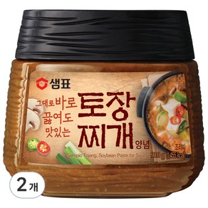 샘표 토장찌개 양념, 910g, 2개