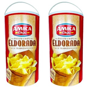 아미카 엘도라다 포테이토칩 통, 400g, 2개