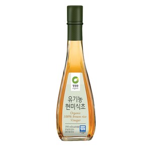 청정원 유기농 현미식초, 350ml, 1개