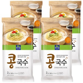 면사랑 콩국수, 360g, 4개