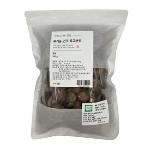 자연 그대로 담은 건조표고버섯 원형, 200g, 1개