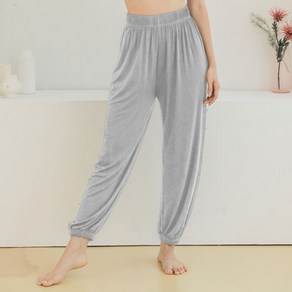 여성용 통기성 다트 모달 조거팬츠