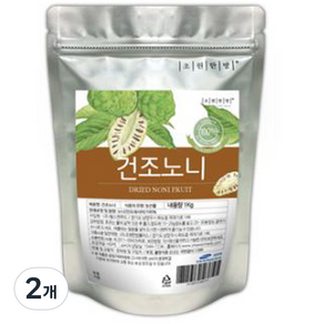 초원한방플러스 건조노니, 1kg, 2개