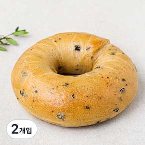 브로드카세 올리브 발효종 베이글, 120g, 2개입