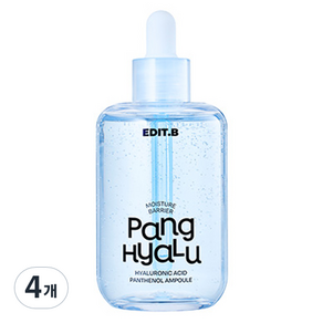 에딧비 수분 장벽 팡 히알루론산 판테놀 앰플, 4개, 100ml