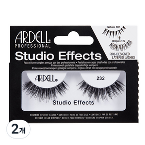 아델 STUDIO EFFECTS 인조 속눈썹, 232호, 2개